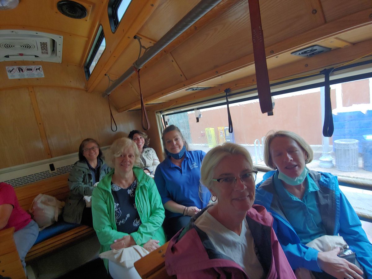 gohrt_com's tweet photo. HRT Public Outreach took @VisitVaBch on a VB Wave Trolley FAM tour today. The @CityofVaBeach Visitor's Center Team is ready for tourists this summer! #gohrt #LoveOurTrolley🚌🌊#trytransit #trolley #VBWave #CommuteDifferently https://t.co/LNm4DfCHoi