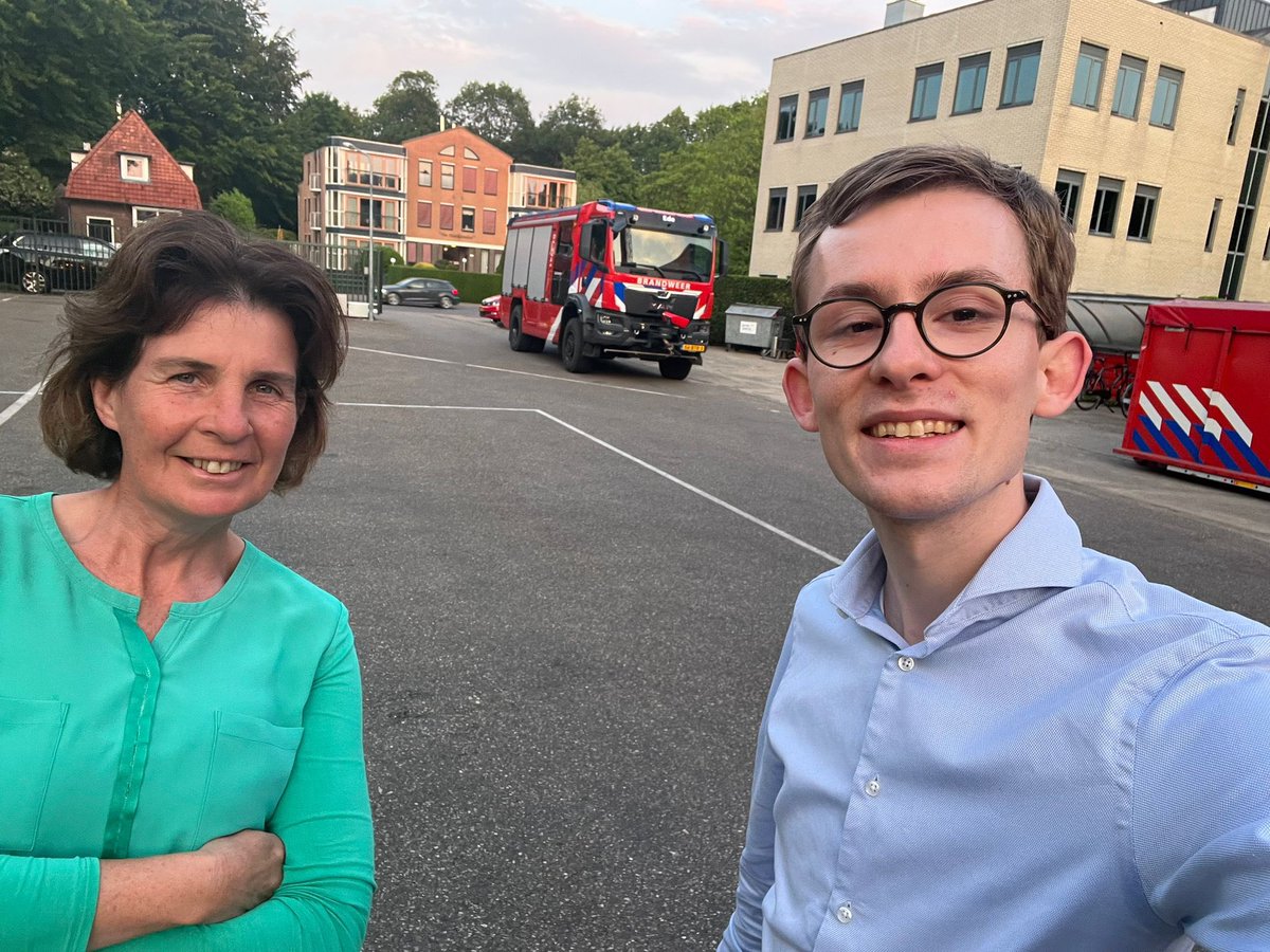 Gaan als een brandweer en dat gaan ze bij VGGM #Brandweerede #staandagennachtklaar #VVDEde #1ehulp