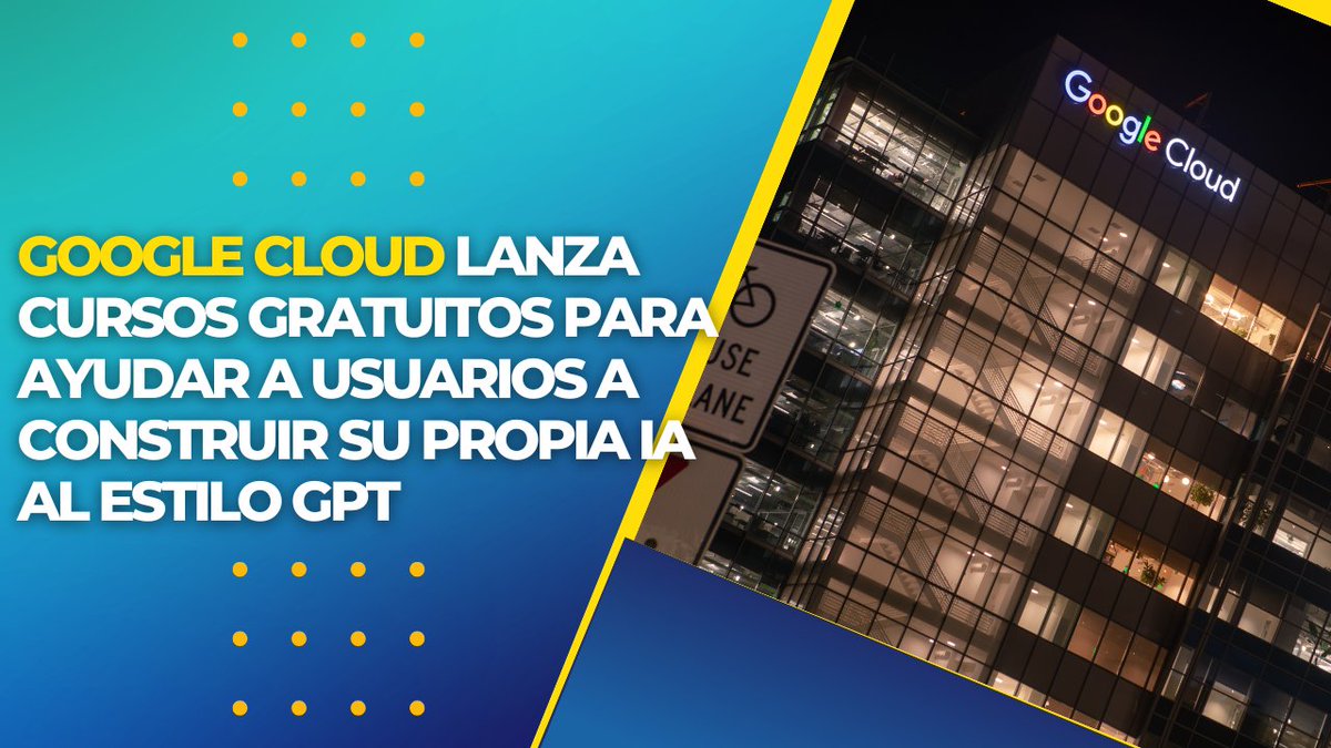 criptomonedamx's tweet photo. El nuevo corpus incluye nueve cursos y un conjunto de laboratorios que se pueden tomar para obtener una insignia de habilidades de Google Cloud.   

https://t.co/KURmCA3h5V

#googlecloud #chatgpt #ia https://t.co/cgmrqRoKFn