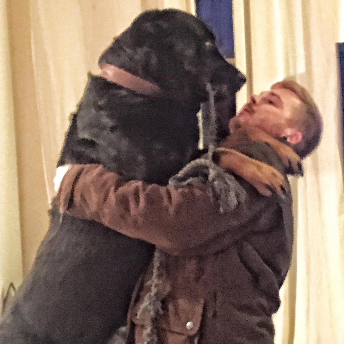 It brings me immense sadness to say that today we had to say goodbye today to our beloved Watson.
The black dog who inspired and featured in this illustration. Who most of you loved but never even realised was real. Thankyou all for helping to immortalise him ❤️x