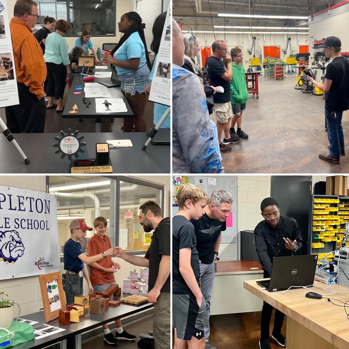 Thank you to those who attended our <a href="/AET_Hamilton/">Hamilton Applied Engineering & Technology</a>    Open House. Students were thrilled to discuss the projects they have worked so hard on. hamilton.k12.wi.us/news-releases/…