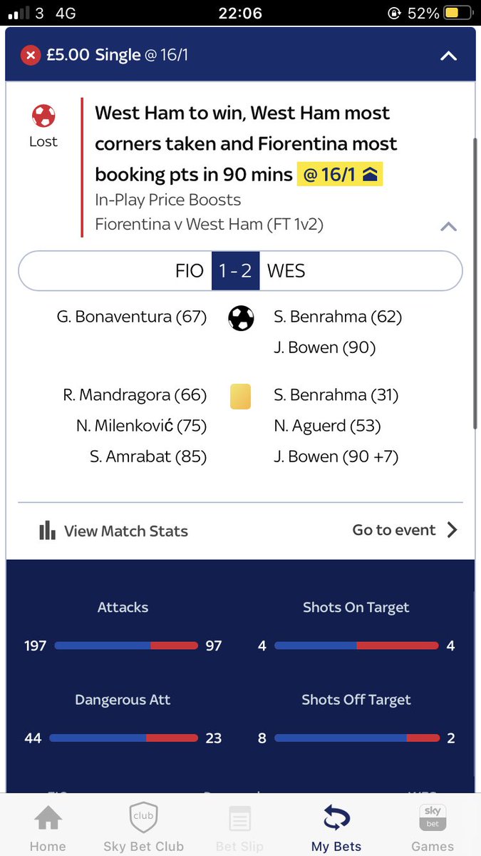 djsjsjdbcb's tweet photo. @SkyBet how come this hasn’t come in? https://t.co/jQbPqMbnkV