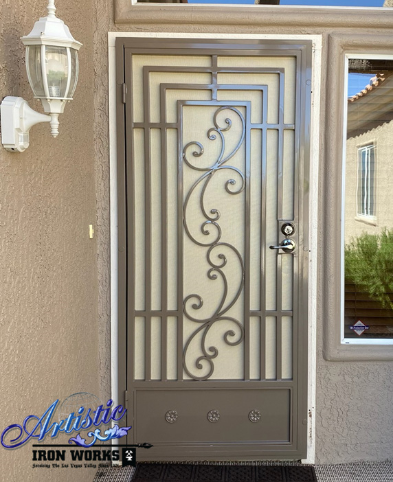 ArtisticIronLV's tweet image. Security Door Designs

#homesecurity #designs #securitydoors #custommade #upgradeyourhome #upgrade