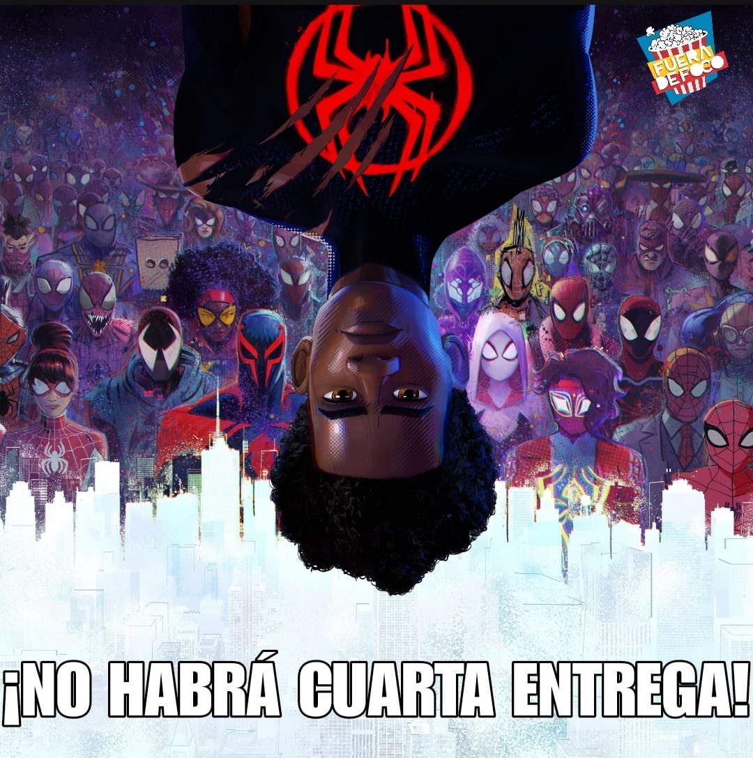 ¡LA TERCERA ES LA ÚLTIMA! 🕷️Los directores de  #SpiderManAcrossTheSpiderVerse aseguraron que Beyond The Spiderverse es la tercera y última cinta de la historia de #MilesMorales en el cine: 

"Beyond es el final de la trilogía de Miles Morales. Eso es todo para nosotros", dijeron