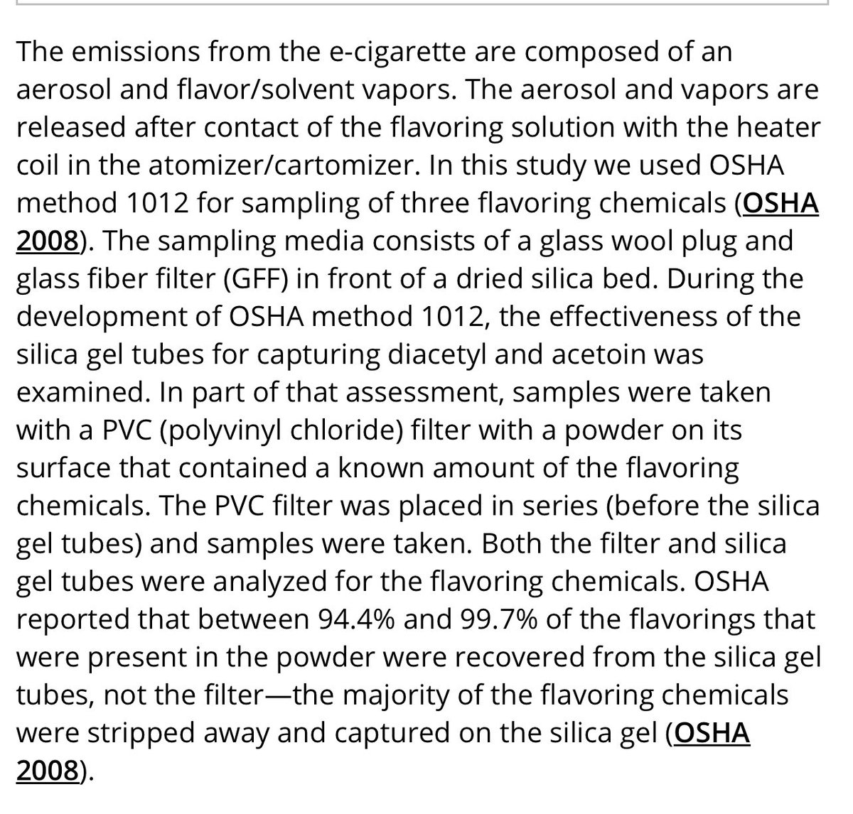 Can anyone tell me by reading this that they actually used an e-cigarette to test the flavours? To me it looks like some sort of contraption that doesn’t resemble one.