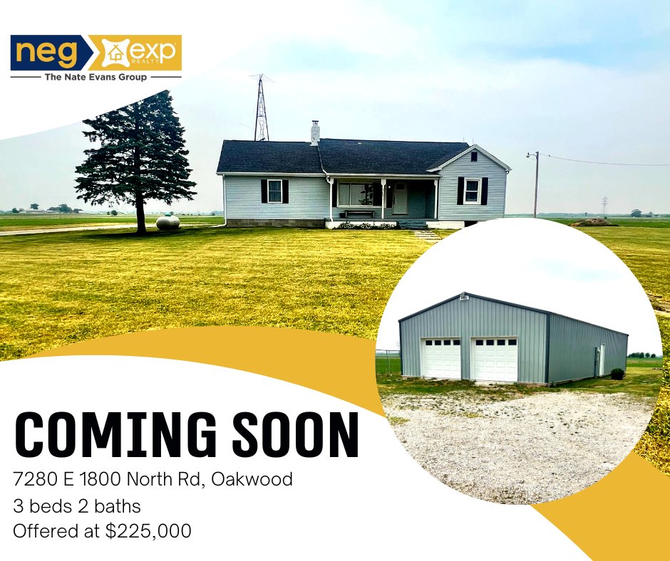 The Nate Evans Group on Twitter SOON‼‼ 7280 E 1800 North Rd