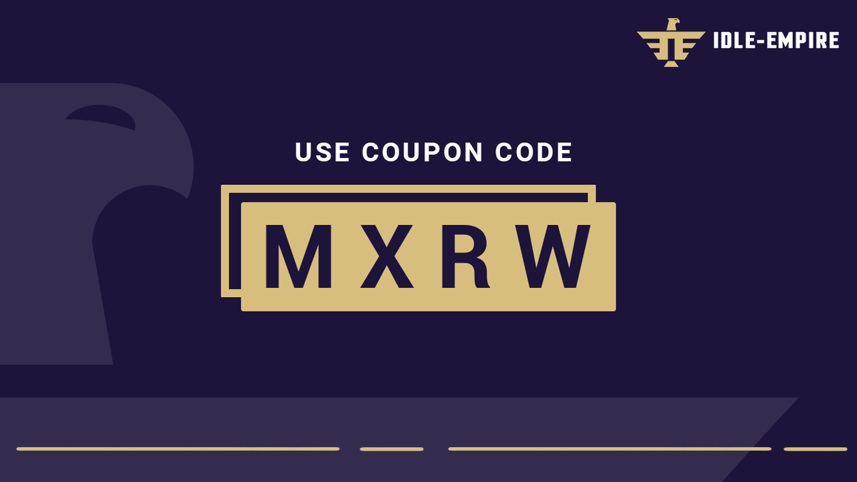 IdleEmpire on Twitter "New coupon code available! 🆓 Use the code