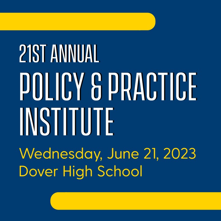 Attending the 21st Annual Policy & Practice Institute in Dover, DE on June 21? Our official event app Whova is here! See agenda, network, and more, free! whova.io/portal/appid2_… 
This event is hosted by @Dasa2lead @DeDeptofEd @UDCEHD and @UDelPPE