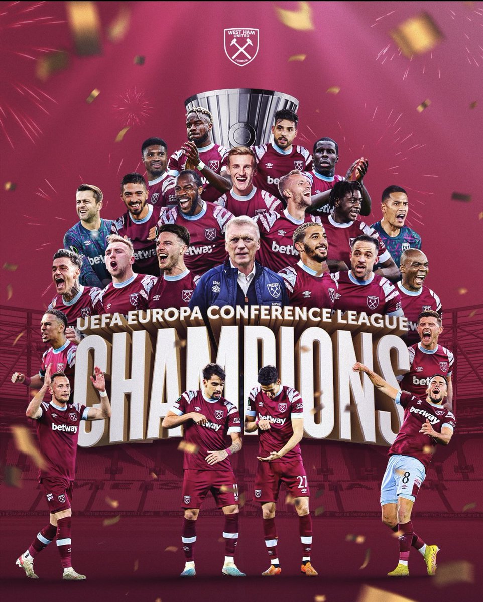 Get in …. Buzzing for you all ❤️🏆⚒️