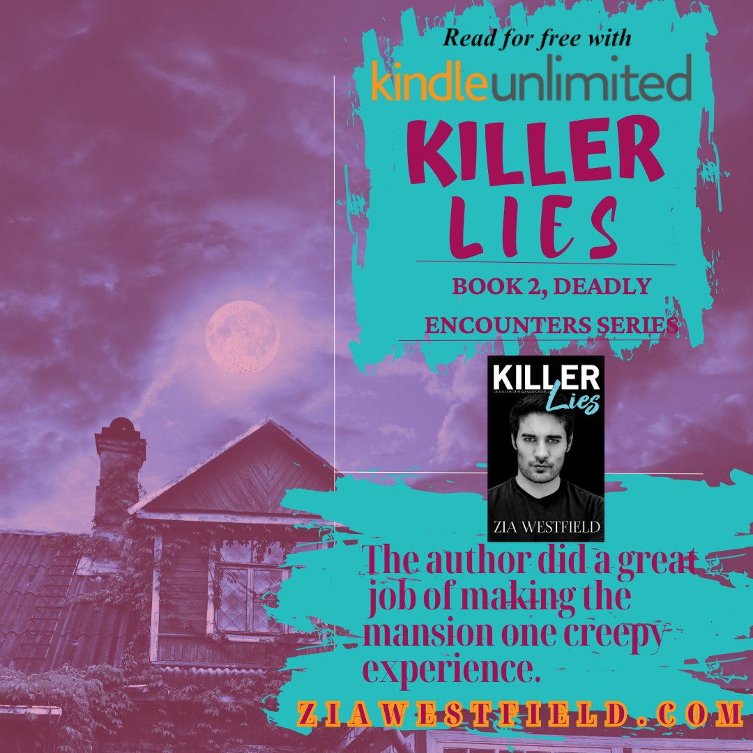 ZiaWestfield's tweet photo. 📚ATTENTION all #RomanticSuspense lovers!📷https://t.co/TUf6NVqGLM👉 Get ready to be on the edge of your seat with the 2nd book in the #DeadlyEncounters series, #KILLERLIES by Zia Westfield!📷Will they be able to uncover the truth about Kelsey's abduction?📷📷 🤔📖❤️#romance https://t.co/MMxaGgINQA