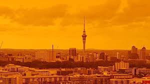 gmbutts's tweet image. Get used to that orange. It’s the pantone of the century. #climatechange