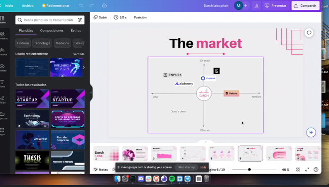Seguimos con las mentorías de negocios del programa de incubación #web3 #CeloIncuba🌱con
<a href="/Valeskarzegarra/">Valeska R. Zegarra (Web3 Marketer)</a>
<a href="/SomosColledge/">Colledge ❇️🚀🌎📚</a> 💚