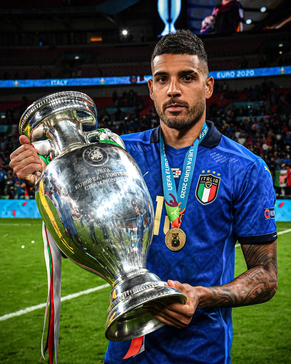 Emerson is the first player ever to win all five UEFA competitions 👏

🏆 Euros
🏆 Champions League
🏆 Europa League
🏆 Europa Conference League
🏆 UEFA Super Cup