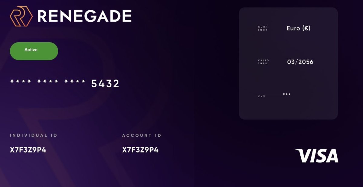 webmagic77's tweet photo. Renegade Startup Competition 21.05.-21.06.2023
https://t.co/QeVx4DH4k7
Das kannst du gewinnen:

1x Founders Edition Card plus 10.000 RNG Token im Wert von 1.000 Euro (Listingpreis).
#myrenegade #renegadeapp #renegaderevolution https://t.co/4XoXy1XgO4