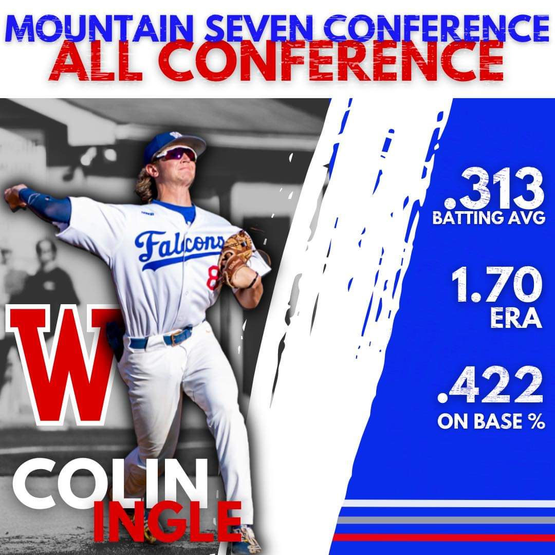 West Henderson is proud to announce our Mountain 7 All-Conference players. @ColinIngle4 playing for @HoneycrispsONSL this summer.