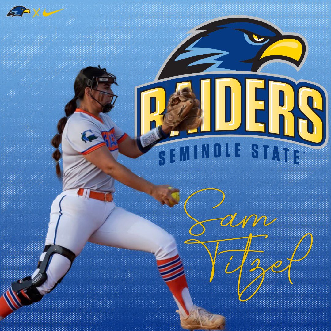 I am so excited to announce my commitment to Seminole State College!! Thank you to all my coaches and my parents for pushing me to be my best. Also huge thank you to <a href="/nikki_brinegar/">Nikki</a> for all the help in my recruiting process and my pitching, I couldn’t have done it without you!