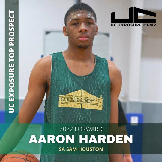 UC_Exposure's tweet photo. Interest turned to D1 Offer for UC "Top Prospect" Aaron Harden! Glad to see him growing, he's made great progress by putting in that work #UCExposure #StayUncommon #YouGetRewarded @Islanders_MBB @TXPSbasketball @coachkjones_11 @CoachBourg @CTXKnightsBball @EliteArnold https://t.co/xWTJmFfrjM
