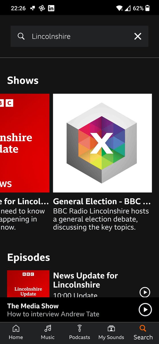 Robert Ambrose (@rambrose) on Twitter photo If you search BBC Sounds for your local station, the live feed doesn't exist. But Lincolnshire's results page does feature a 2010 general election debate in its top rail. How will firing most of local radio will fix this? <a href="/NickyHorne/">Nicky Horne, Esq.</a> <a href="/TheCarlWheatley/">Carl Wheatley</a> If you search BBC Sounds for your local station, the live feed doesn't exist. But Lincolnshire's results page does feature a 2010 general election debate in its top rail. How will firing most of local radio will fix this? <a href="/NickyHorne/">Nicky Horne, Esq.</a> <a href="/TheCarlWheatley/">Carl Wheatley</a>