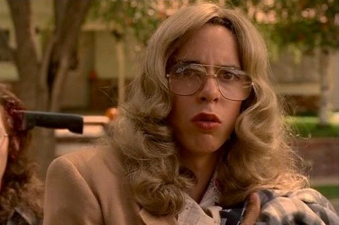 bobcesca_go's tweet image. Martin Starr as Bill Haverchuck as the Bionic Woman. #FreaksAndGeeks