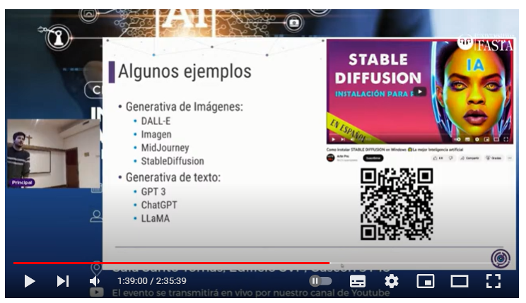 📌 Si te perdiste o querés revivir la clase abierta sobre "Inteligencia Artificial, alcances y mitos" a cargo de <a href="/bruno_constanzo/">🐚 Bruno Constanzo (@bconstanzo@infosec.exchange)</a>, tenemos buenas noticias: ¡la grabación está disponible para que puedas verla cuando quieras!

💻youtu.be/o5fx3M4J2EM?t=…