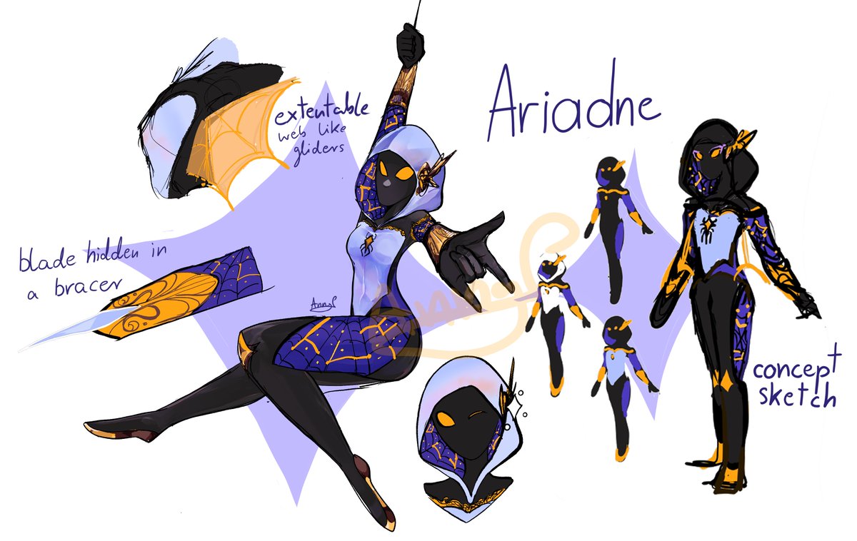 ann4rchy's tweet photo. I heard that #spidersona is a thing👀. Well It is more of a #SpiderVerse  oc than something based of a real person but still I had fun designing her.  Enjoy ^^. https://t.co/xcEMRFFiOk
