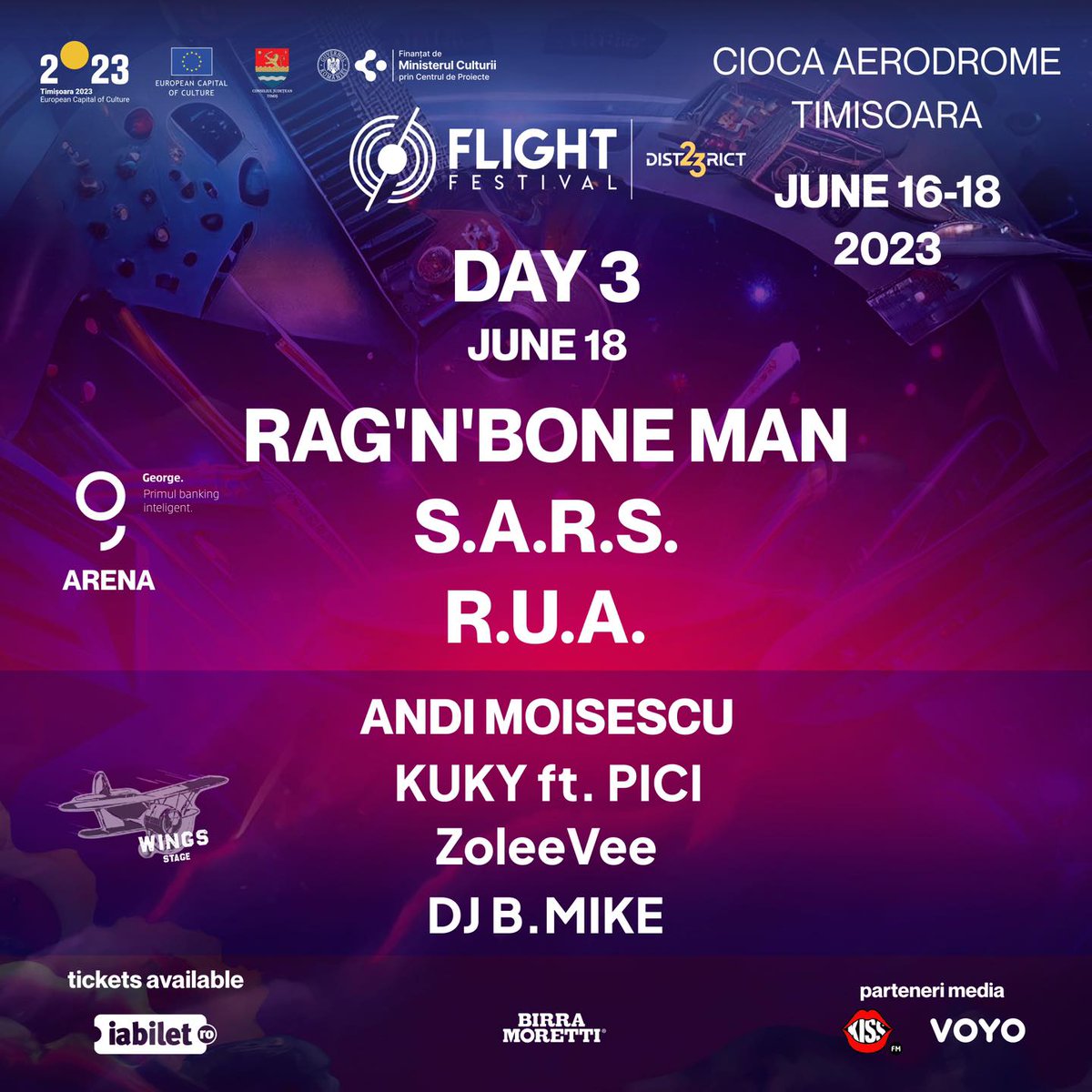 rua_royal's tweet photo. Few more days!!!
#RUA #FlightFestival #ArenaStage #Timisoara2023 #CulturalCapitalOfEurope #MainStage #Music #PopRock #RUAnianMusicExport #GreatLineUp #TM2023 #District23 #GetYourTickets https://t.co/OCtr6oSvxh