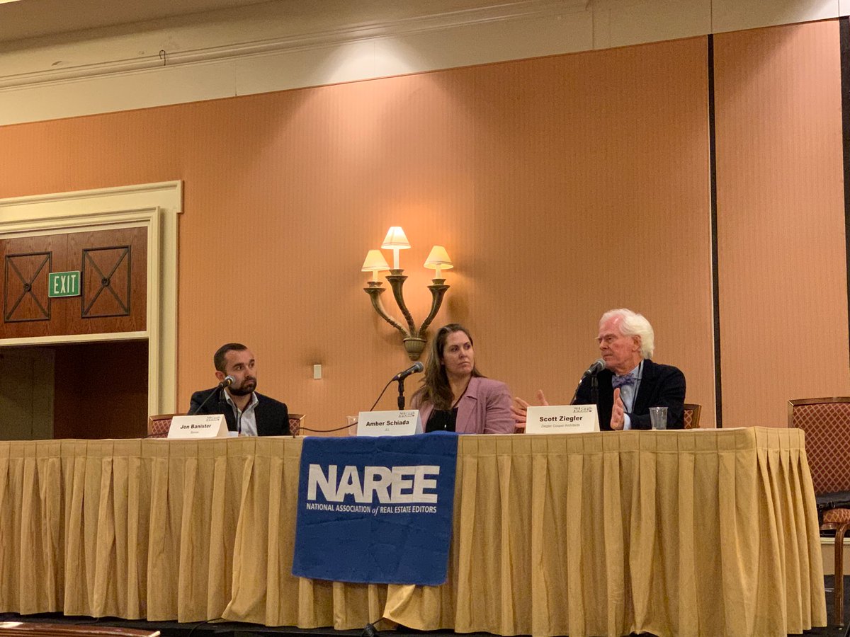Many developers look to convert old, empty office buildings into apartments. Scott Ziegler of Ziegler Cooper Architects said these conversions are “not smart financial investments.” #NAREE2023