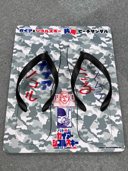 同時発売『バキ外伝 烈海王は異世界転生しても一向にかまわんッッ』最新8巻もよろしくお願いします!! ガイアとシコルの共用ビーチサンダルが当たる同時発売キャンペーン実施中!! 詳細はこちら→