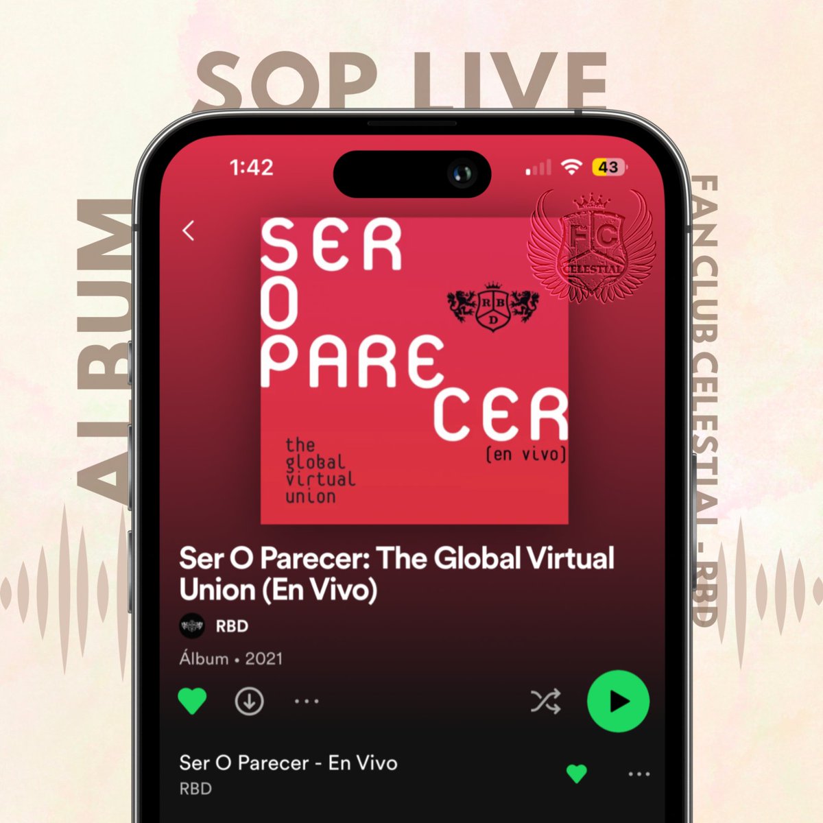 FCCelestialRBD's tweet photo. ¿Sabias que el 10 de Junio de 2021 se lanzo el album digital de #SerOParecer2020 ?🤓
Este bebé cumple 2 años 🤩 Comenta cual es tu canción favorita de este increíble album... 🥰
#RBD #RBDisBack #Anahí #DulceMaria #MaitePerroni #ChristianChavez #ChristopherVonUckerman #fyp #parati https://t.co/1CEElOmEas
