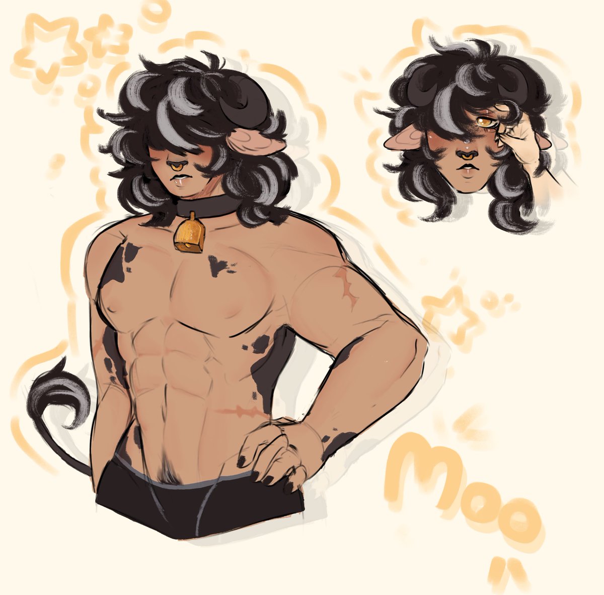 WillowSages's tweet photo. Heard twitter likes this kind of stuff
.
.
.
.
.
 #cow #moo #cowman #cowboy #oc #cowoc https://t.co/uC46AueCgC