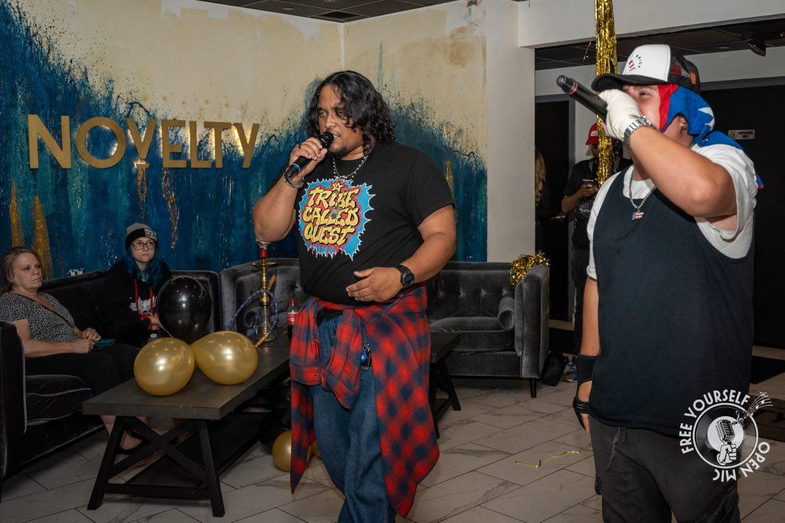 SydCypress's tweet photo. From a performance w/ KSQE &amp; Tyno check them both out on spotify
KSQE:https://t.co/hANF5saJQE
Tyno:https://t.co/7woaTcQAaS
#HipHopMusic
#rapper #SpotifyPremium #smoke #GOAT𓃵 https://t.co/SusUODa5SZ