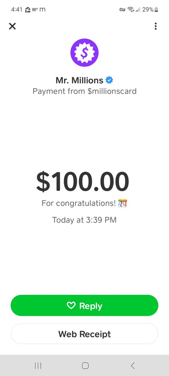 Fiiinks's tweet photo. Woot woot! π₯³π Thank you @Millions!
#MillionsProof https://t.co/J6BXtlovIM