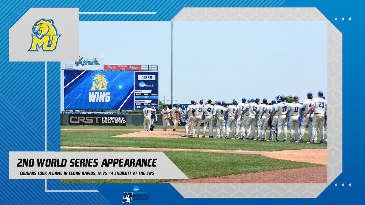 Misericordia_BB's tweet photo. Tambur Field is going to have some new decorations next year…

Dallas, PA Regional Champions ✅

Marietta, OH Super Regional Champions ✅

2023 NCAA DIII World Series Appearance ✅

#ALL9 https://t.co/7CMrhkc5fZ