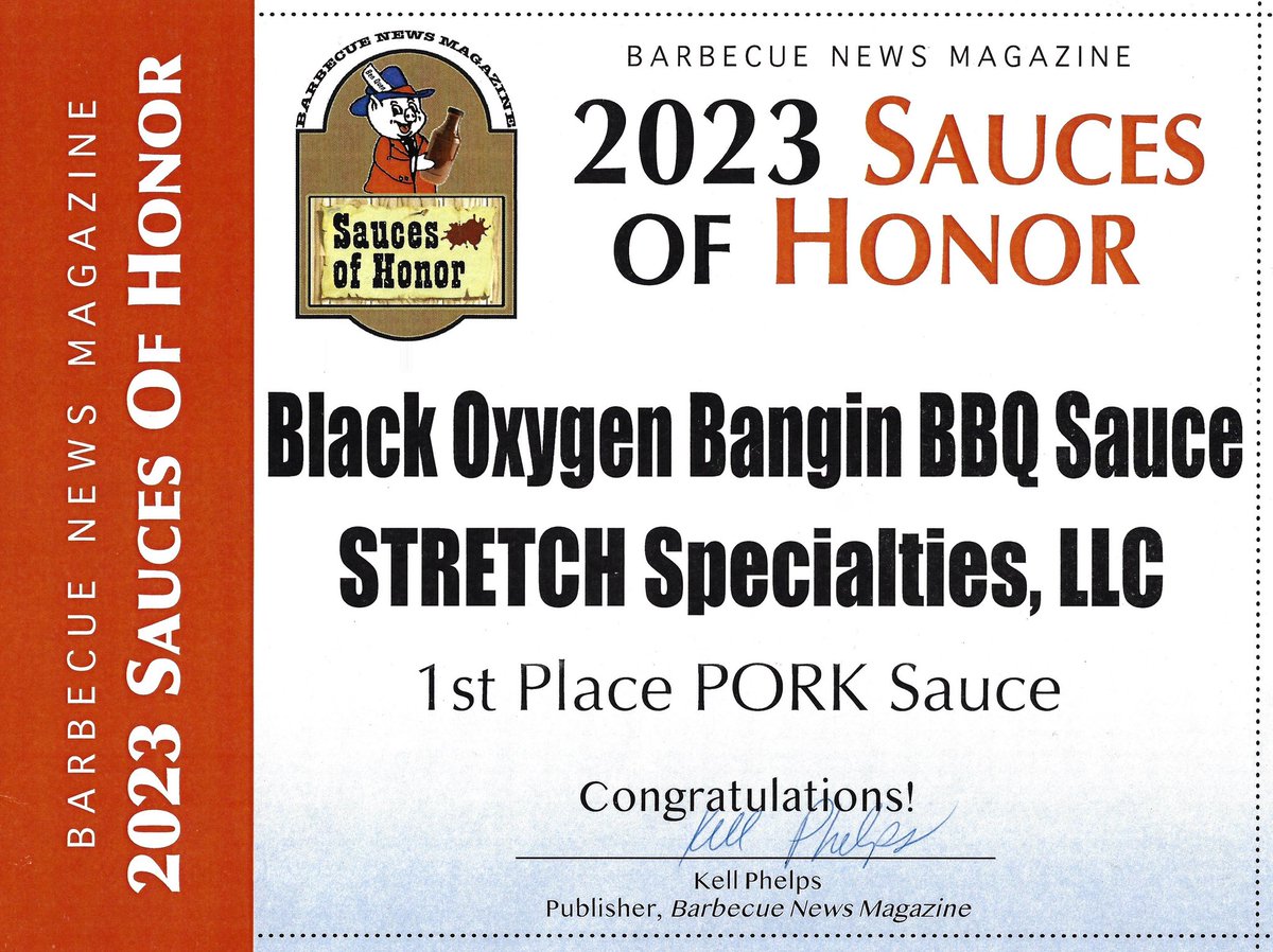 GrindersKC (@grinderskc) on Twitter photo Grinders <a href="/blackoxygen1/">Black Oxygen</a> Bangin’ BBQ Sauce 1st Place 🥇 Thank you <a href="/BBQNewsMagazine/">Barbecue News Magazine</a> and everyone supporting! 🎉 Available at grinderspizza.com 🍗🎼🔥 @dlblackoxygen @licknyle Grinders <a href="/blackoxygen1/">Black Oxygen</a> Bangin’ BBQ Sauce 1st Place 🥇 Thank you <a href="/BBQNewsMagazine/">Barbecue News Magazine</a> and everyone supporting! 🎉 Available at grinderspizza.com 🍗🎼🔥 @dlblackoxygen @licknyle