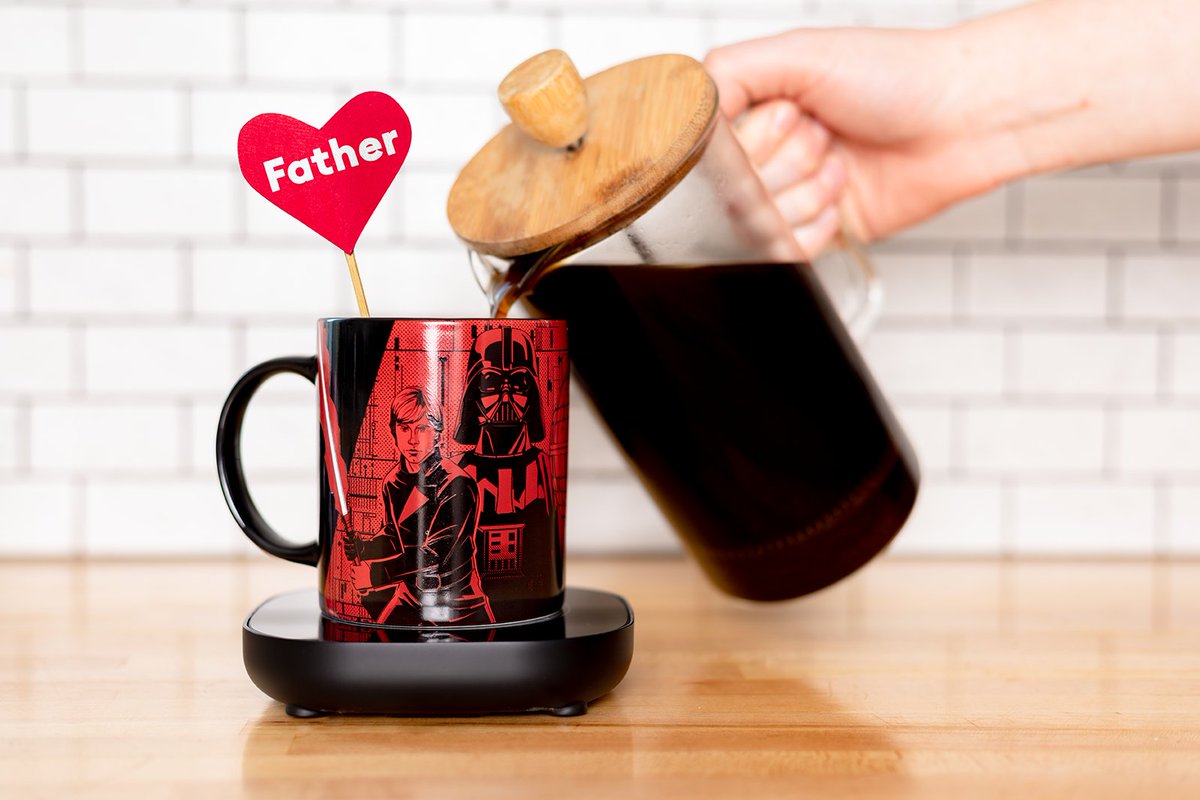 Treat your favorite Jedi knight to a Father's Day cup of coffee! ☕

@starwars #fathersday #starwars #starwarslife #theforce #darthvader #jedi  #coffee #coffeewarmer #feedyourfandom #uncannybrands