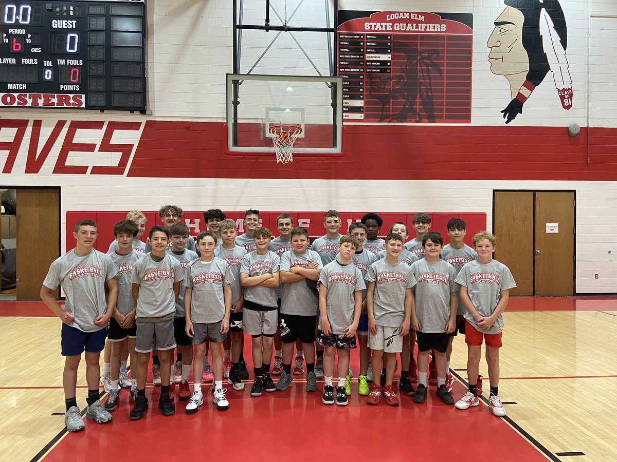 Nate Dropsey on Twitter "After 2 days of Logan Elm Camp, these boys