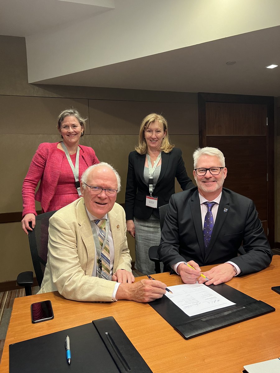 RANZCOG - O&G (@ranzcog) on Twitter photo At #acsc2023, <a href="/ranzcog/">RANZCOG - O&G</a> & <a href="/SOGCorg/">SOGC</a> renewed their Memorandum of Understanding, first signed in 2020.
Here, <a href="/RANZCOG_Pres/">RANZCOG President</a> Dr Benjamin Bopp & <a href="/ranzcog/">RANZCOG - O&G</a> CEO Vase Jovanoska <a href="/vase_jovanoska/">Vase Jovanoska</a> with <a href="/SOGCorg/">SOGC</a> President Dr. R. Douglas Wilson & <a href="/SOGCorg/">SOGC</a> CEO Dr Diane Francoeur <a href="/DrDFrancoeur/">Diane Francoeur</a> At #acsc2023, <a href="/ranzcog/">RANZCOG - O&G</a> & <a href="/SOGCorg/">SOGC</a> renewed their Memorandum of Understanding, first signed in 2020.
Here, <a href="/RANZCOG_Pres/">RANZCOG President</a> Dr Benjamin Bopp & <a href="/ranzcog/">RANZCOG - O&G</a> CEO Vase Jovanoska <a href="/vase_jovanoska/">Vase Jovanoska</a> with <a href="/SOGCorg/">SOGC</a> President Dr. R. Douglas Wilson & <a href="/SOGCorg/">SOGC</a> CEO Dr Diane Francoeur <a href="/DrDFrancoeur/">Diane Francoeur</a>