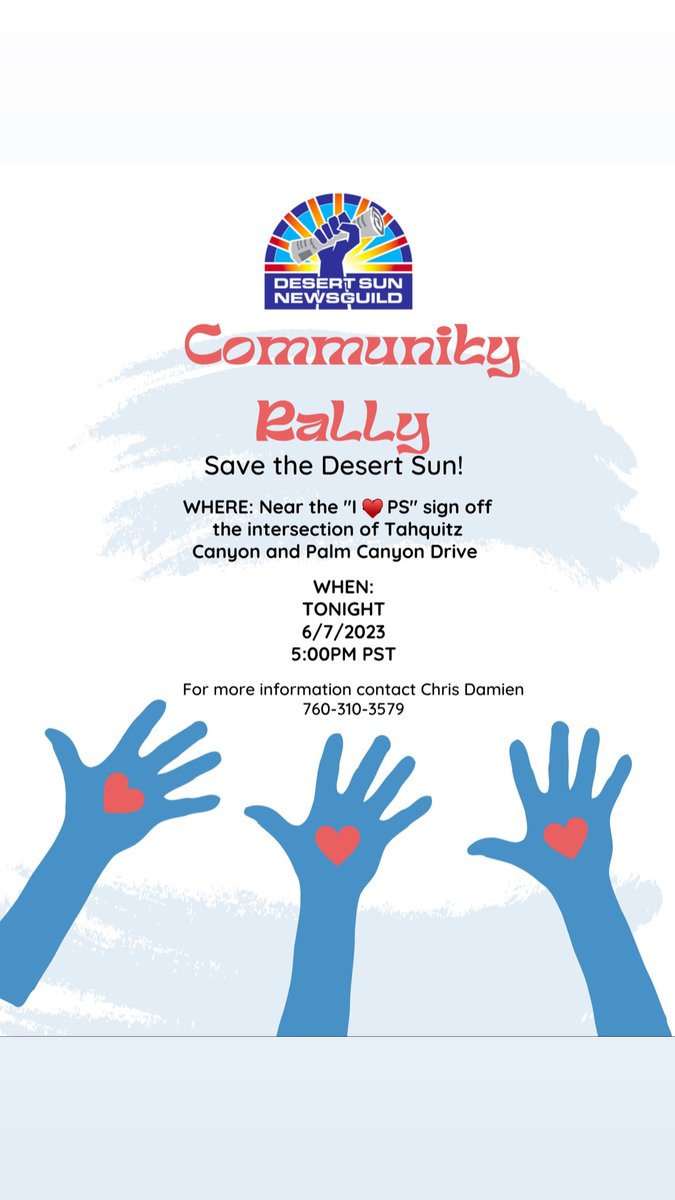 ElianaPress's tweet image. Join .@TDSNewsGuild at our COMMUNITY RALLY during day three of our strike! #savelocalnews