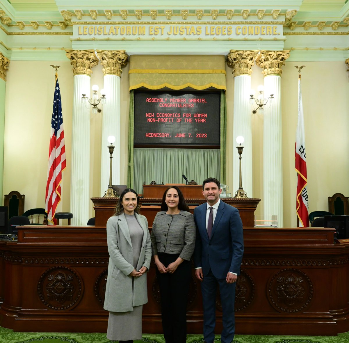 AsmJesseGabriel's tweet image. Proud to share that @NewEco4Women is our Nonprofit of the Year! NEW has done incredible work building economic mobility, esp for Latinas &amp;amp; their families, through innovative programs in Canoga Park &amp;amp; Van Nuys. We are so grateful for their service to our community. #CalNOTY2023