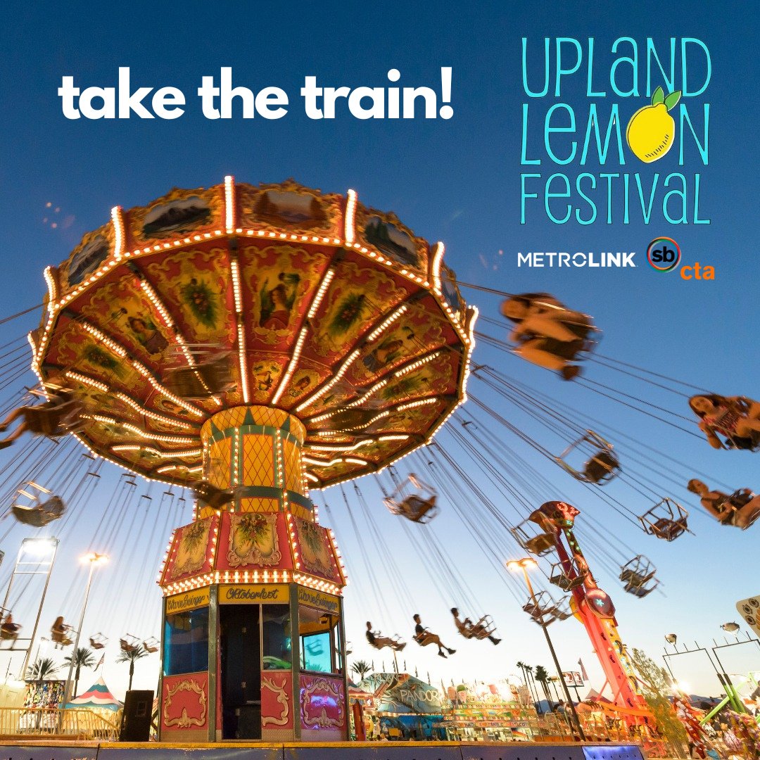 Metrolink on Twitter "The Upland Lemon Festival is returning from Fri