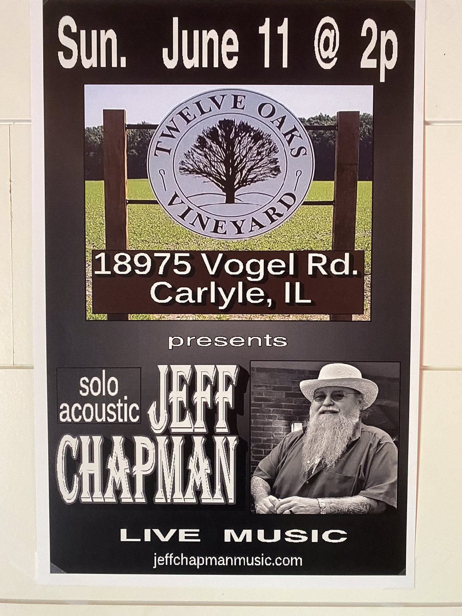 12OaksVineyard's tweet photo. The weekend is quickly approaching—and we have all the plans for you!
🍷Thursday: Cigar night, 5-8 p.m. (RSVP to 618.920.5170)
🍷Saturday: Quinten Voss, 2-6 p.m.
🍷Sunday: Jeff Chapman, 2-6 p.m.
#twelveoaksvineyard #tov #thevineyard #iggva #carlylelakewinetrail https://t.co/K38SMaKYmA