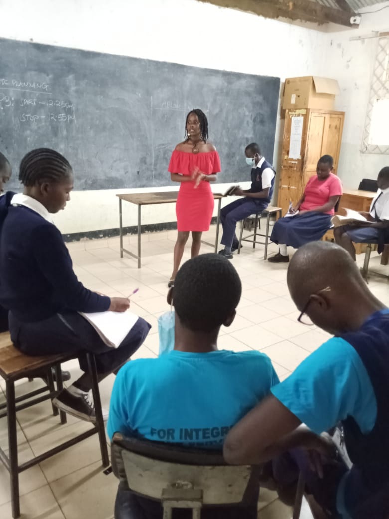 hawi_cbo's tweet photo. A healthy mind is an asset. Protect it, build it and use it to influence others positively. Today we launched the Najiaminia Project at Joel Omino Secondary School. It's a mental health and peer counselors program https://t.co/8gdMLSLeJj