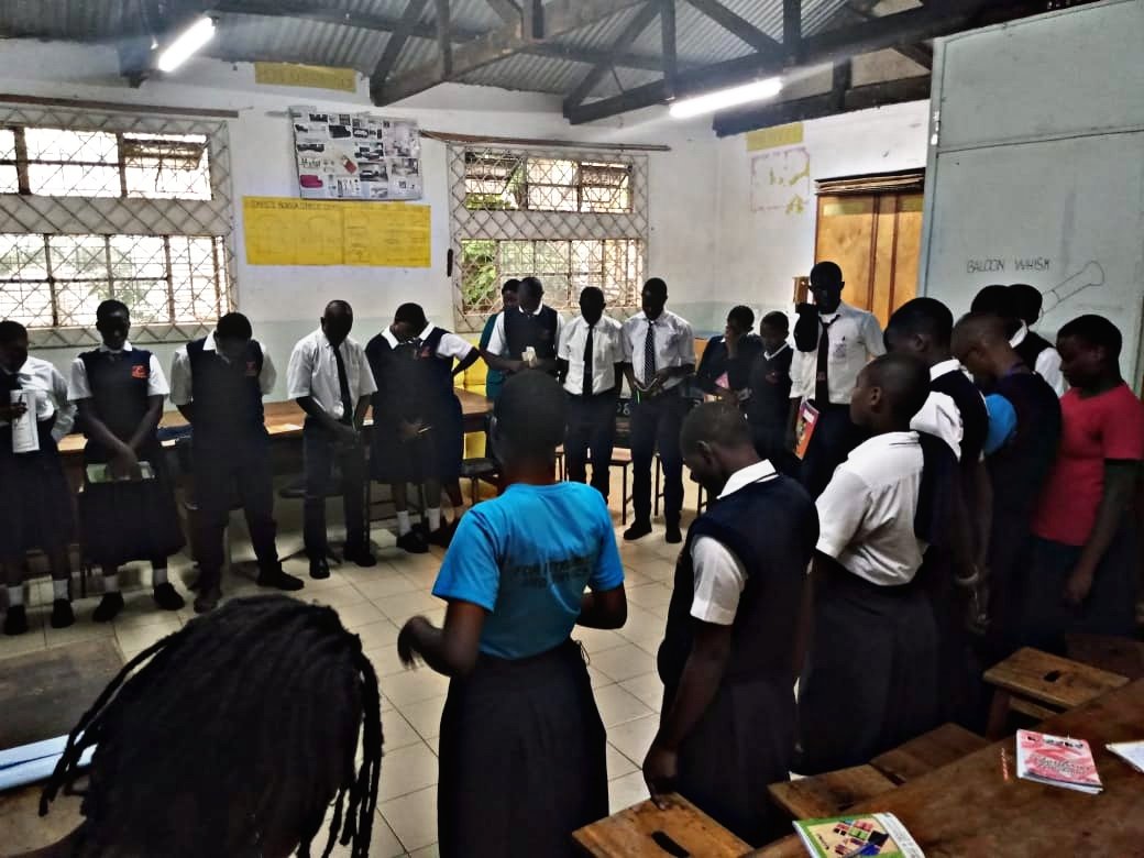 hawi_cbo's tweet photo. A healthy mind is an asset. Protect it, build it and use it to influence others positively. Today we launched the Najiaminia Project at Joel Omino Secondary School. It's a mental health and peer counselors program https://t.co/8gdMLSLeJj