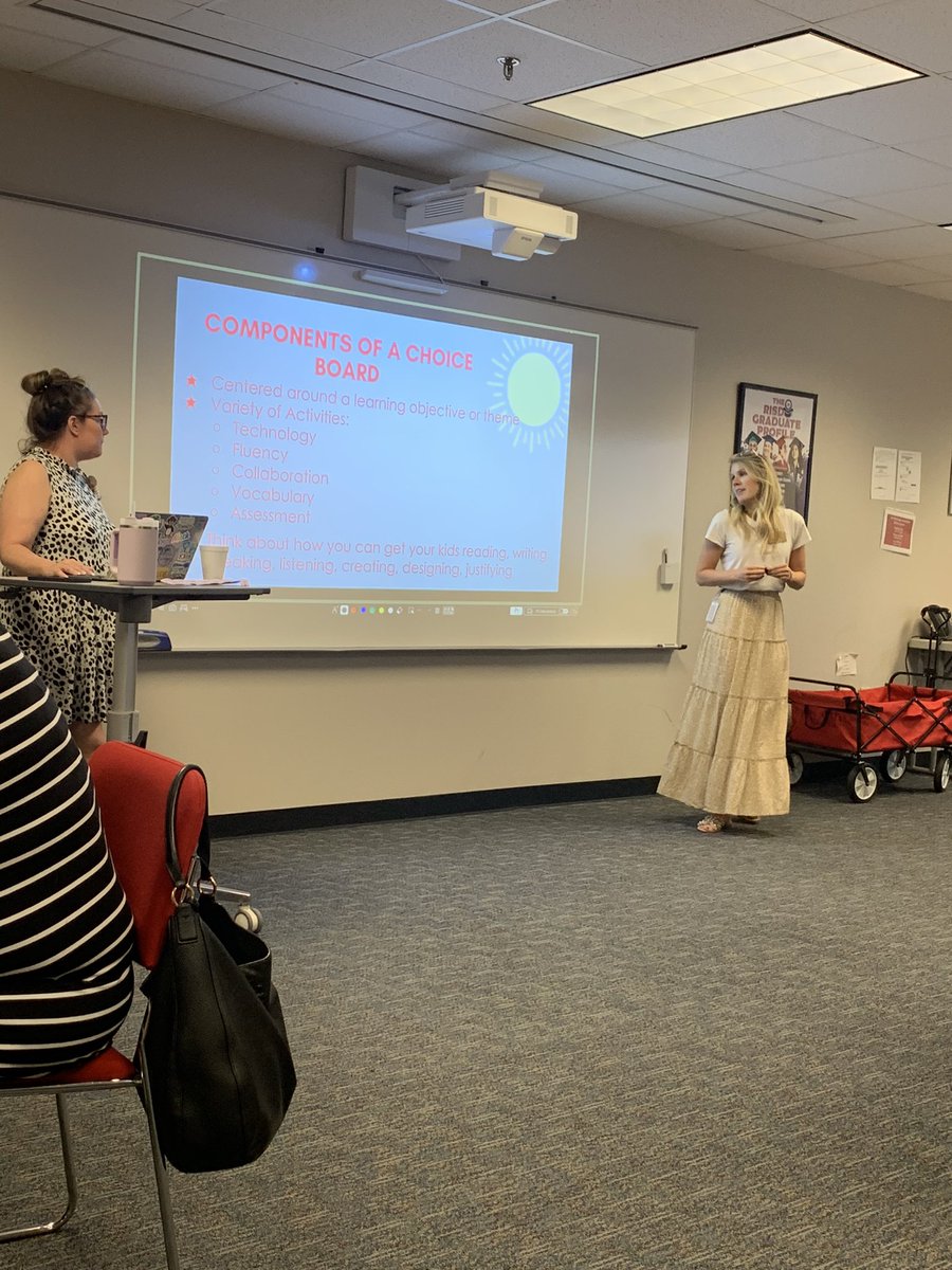 What a great staff development learning all about choice boards with <a href="/RISDMath/">RISD Math</a> today! Thank you @MsLeppke and <a href="/msmeaganmayo/">Meagan Mayo</a> for all of the resources that we can use next year!