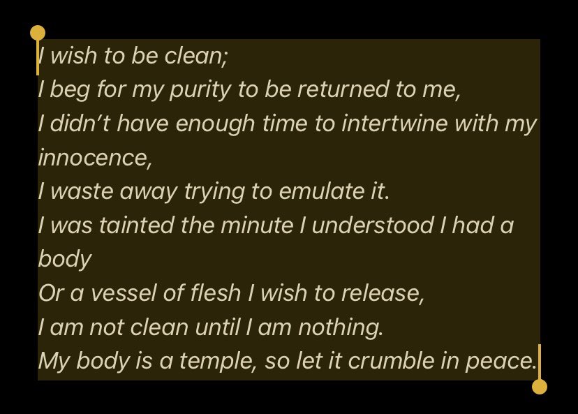 crystalcaloriez's tweet photo. nobody: 

my poetry: https://t.co/q5kthx1NUL