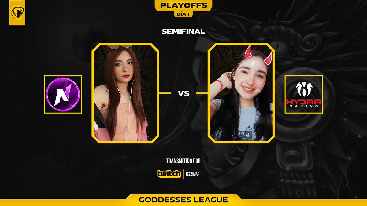 RandomGoddeses's tweet photo. Las Guerreras ya estan en la recta final de este pequeño torneo dedicado para ellas. 🏹🏅🎮

Estamos en Semifinales y así se enfrentaran el día de hoy.

🏹9:00 pm @CintaNegraGC vs @TokioHoonigans 

🏹10:00 pm @NostalgiaGnesis vs @HydraGamingNA https://t.co/098NtC1Q9G