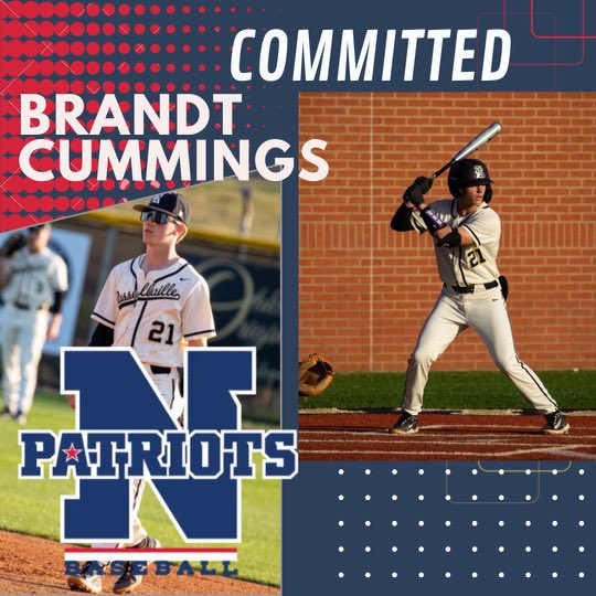 Thankful to continue my academic and athletic career at @NWSCC_Baseball. I would like to say thank you to all my family, friends, and coaches that has helped me along the way. Ready to handle some unfinished business with @RussellvilleBB.  @JSmitty_13 @dlangston22 @BlackSoxBBall