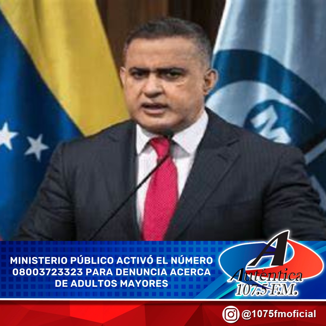 #7Jun | Nacionales

🇻🇪 ⚖️ | El Ministerio Público activó el número de teléfono 08003723323 para denuncias específicas que involucren a adultos mayores.

Foto | Cortesía

#Venezuela #Caracas #AdultosMayores #Denuncias #Nacionales #Noticias #TRV #ElPeriodiquito #Autentica1075FM