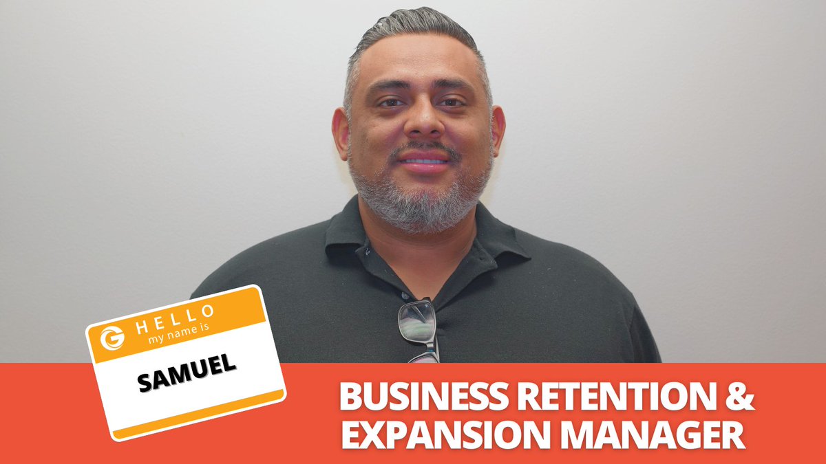 Meet Samuel, a Business Retention & Expansion Manager for @GrowGlendale! Samuel helps bring quality businesses and jobs into Glendale.

As a Glendale resident, Samuel is excited about the future of the city. Thanks for all you do, Samuel! #GlendaleGovLove