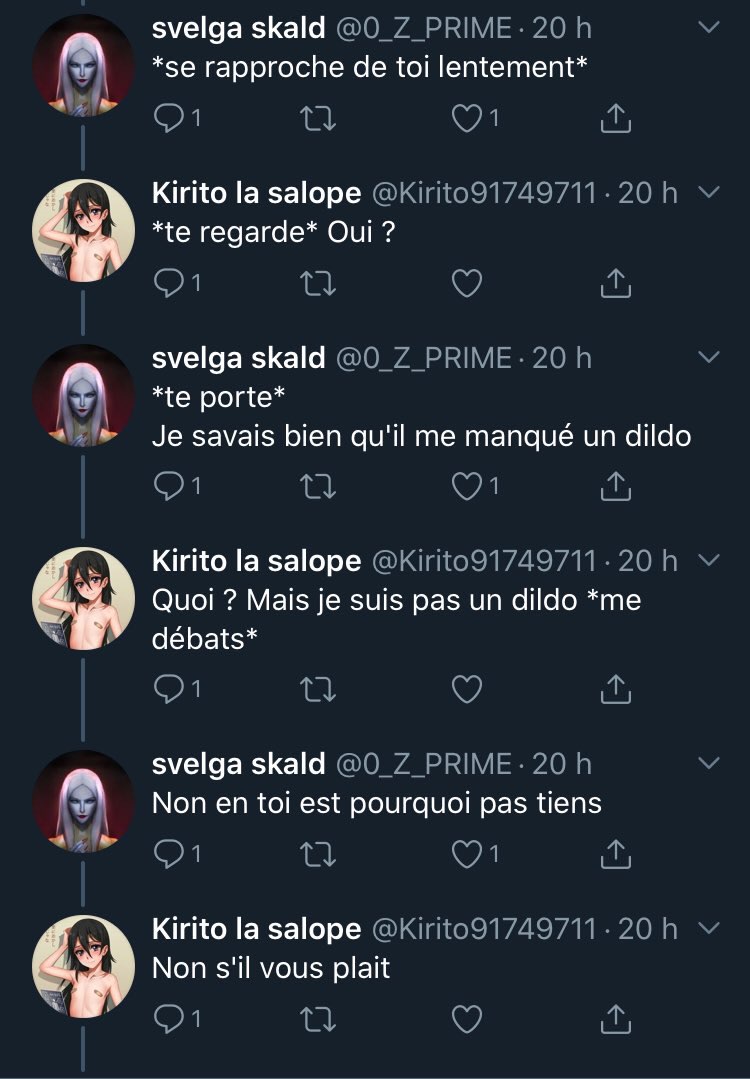 Buveur2colon's tweet photo. Le *t'avale petit à petit* m'a eu https://t.co/sFXcjHTOHw